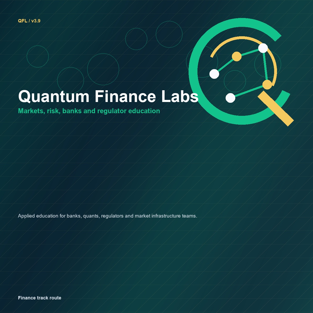 Quantum finance markets visual